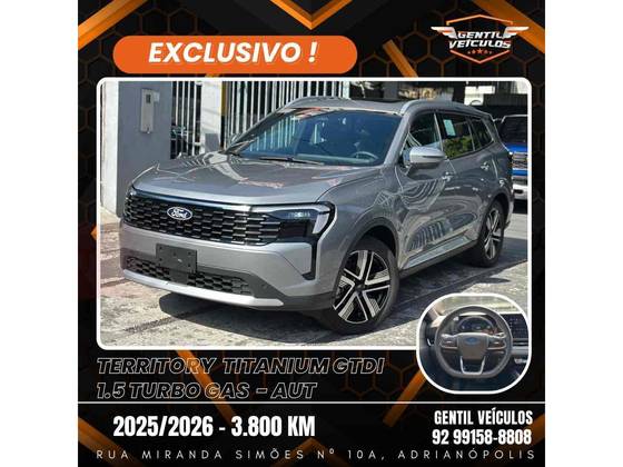 FORD TERRITORY 1.5 ECOBOOST GTDI GASOLINA TITANIUM AUTOMÁTICO